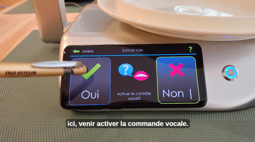 Commande vocale Commande vocale