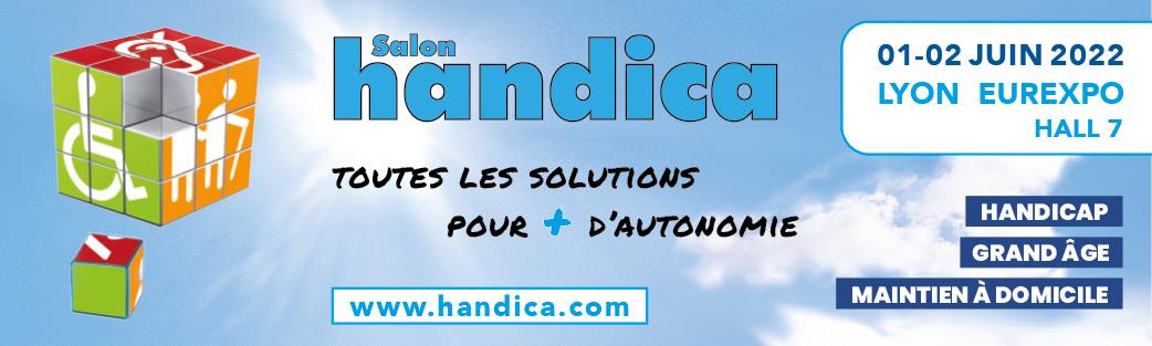 Rendez-vous à HANDICA Lyon – 01/02 JUIN 2022  