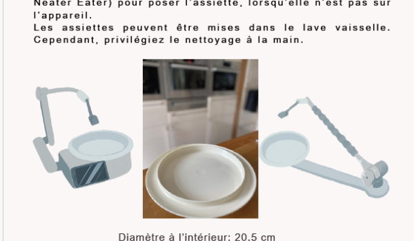 Flyer assiette NEATER EATER