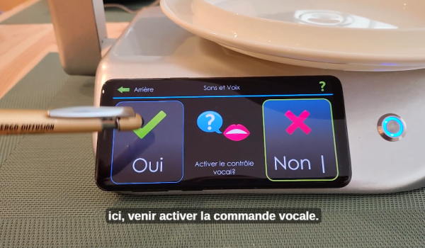 Commande vocale